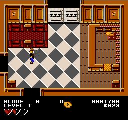 In the Main Bar, 100 points float up next to Slade after he drops the second Thug, and the cash behind the bar glints.